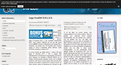 Desktop Screenshot of legainvalidi.it